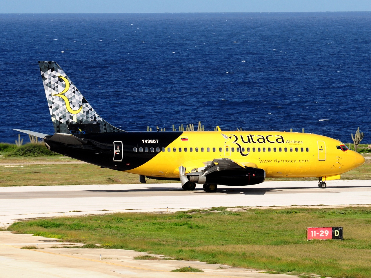 YV380T - 737-230 - RUTACA - CUR - 29-11-2017b