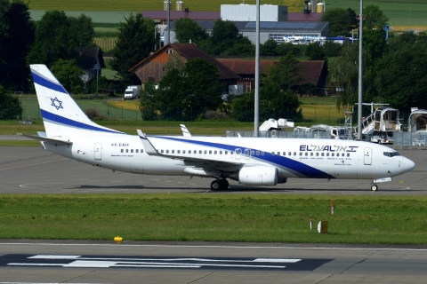 4X-EKH - 737-85P(WL) - El Al Israel Airlines - ZRH - 10-06-2017