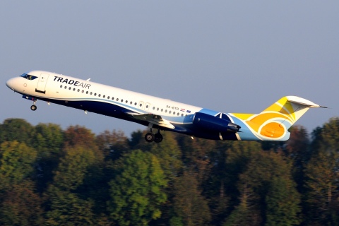 9A-BTD - Fokker 100 - Trade Air - ORY - 15-10-2017