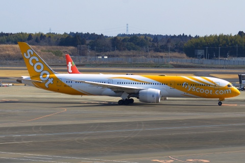 9V-OJD - 787-9 Dreamliner - Scoot - NRT - 26-02-2017