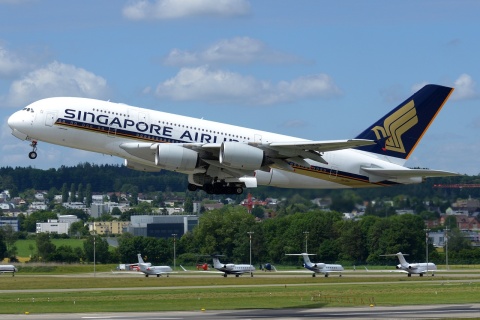 9V-SKQ - A380-841 - Singapore Airlines - ZRH - 10-06-2017