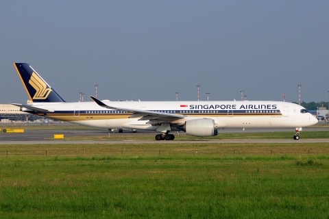 9V-SMC - A350-941 - Singapore Airlines - MXP - 11-06-2017b