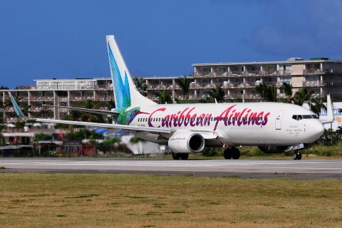 9Y-TAB - 737-8Q8 - Caribbean Airlines - SXM - 02-02-2017c