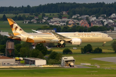 A6-BLA - 787-9 Dreamliner - Etihad Airways - ZRH - 10-06-2017