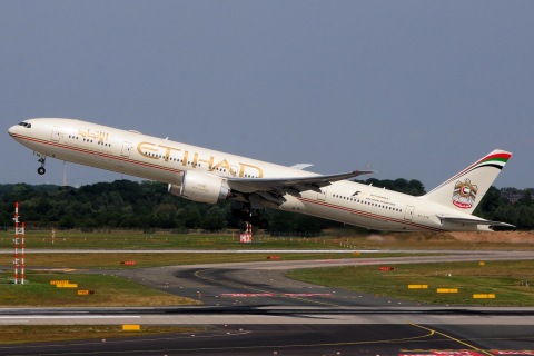 A6-ETN - 777-3FX(ER) - Etihad Airways - DUS - 08-07-2017