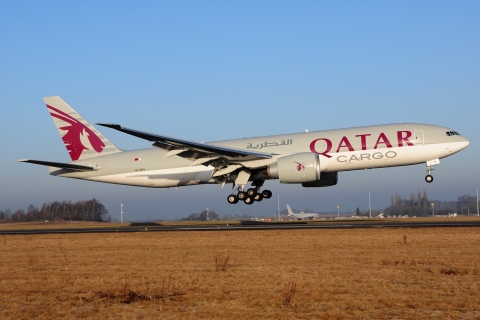 A7-BFI - 777-FDZ - Qatar Airways Cargo - LGG - 13-02-2017