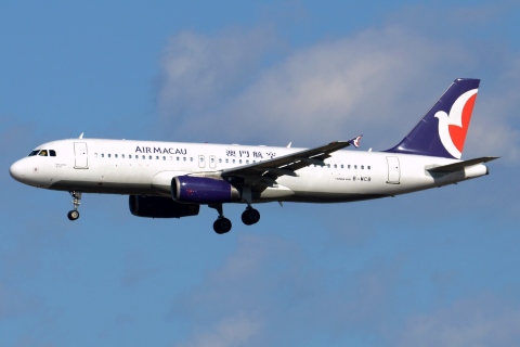 B-MCB - A320-232 - Air Macau - NRT - 03-03-2017