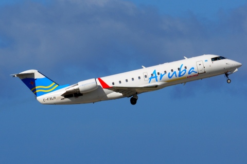 C-FXLH - CRJ-200LR - Aruba Airlines - CUR - 27-11-2017
