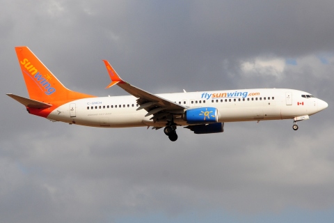 C-GNCH - 737-81D(WL) - Sunwing Airlines - PMI - 25-07-2017