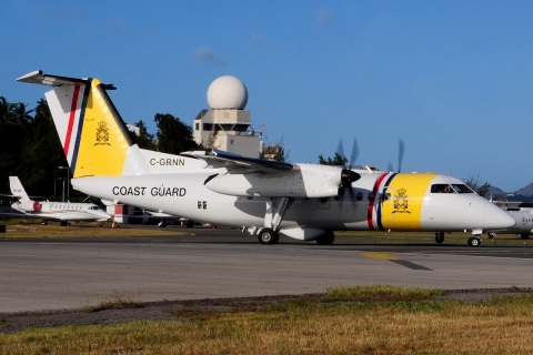 C-GRNN - DHC-8-102A - Trans-Provincial Airlines - SXM - 02-02-2017b