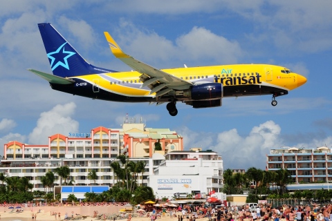 C-GTQI - 737-73S(WL) - Air Transat - SXM - 02-02-2017