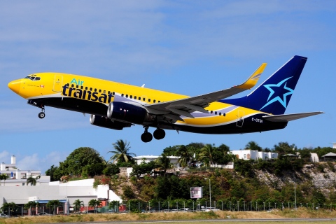 C-GTQI - 737-73S(WL) - Air Transat - SXM - 02-02-2017c