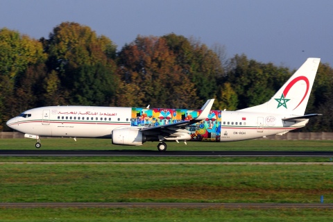 CN-RGH - 737-86N(WL) - Royal Air Maroc - ORY - 15-10-2017