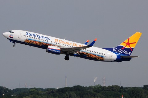 D-ASXP - 737-8HX(WL) - SunExpress Germany - DUS - 08-07-2017
