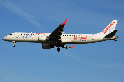 EC-LFZ - ERJ-195LR (ERJ-190-200 LR) - Air Europa Express - BRU - 26-03-2017