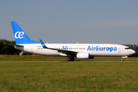 EC-MKL - 737-85P(WL) - Air Europa - AMS - 27-05-2017