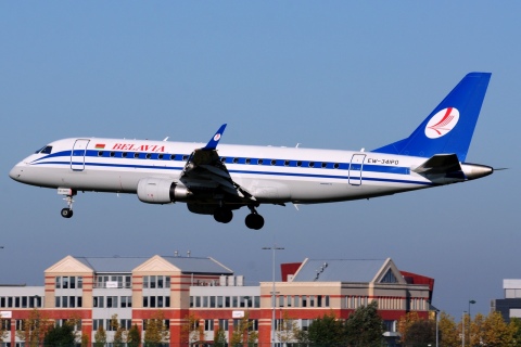 EW-341PO - ERJ-175LR (ERJ-170-200 LR) - Belavia _ Belarusian Airlines - CRL - 14-10-2017