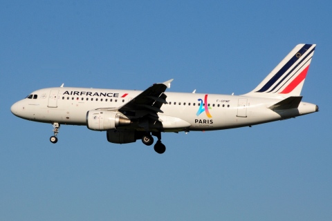 F-GPMF - A319-113 - Air France - AMS - 27-05-2017