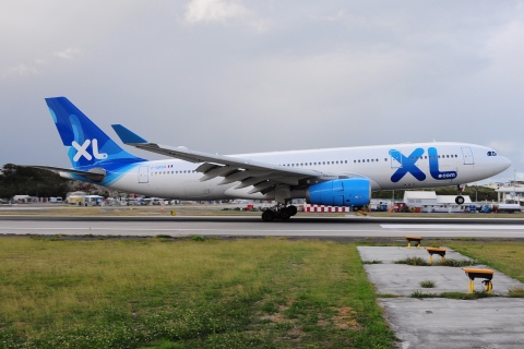 F-GRSQ - A330-243 - XL Airways France - SXM - 06-02-2017