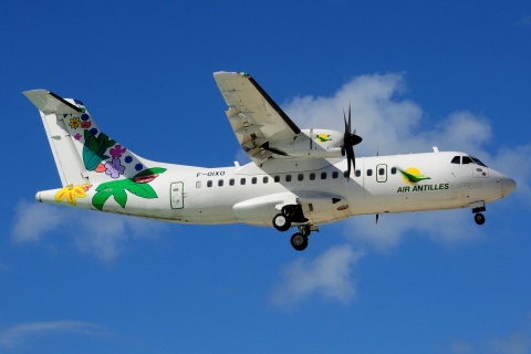 F-OIXO - ATR 42-600 - Air Antilles Express - SXM - 01-02-2017