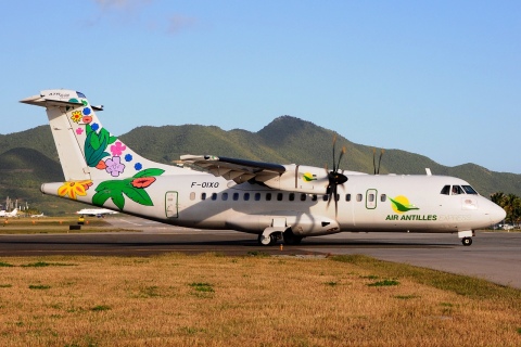 F-OIXO - ATR 42-600 - Air Antilles Express - SXM - 02-02-2017