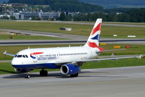 G-EUOE - A319-131 - British Airways - ZRH - 10-06-2017