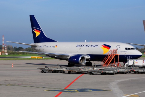 G-JMCP - 737-3T0F - Atlantic Airlines - LGG - 30-04-2017