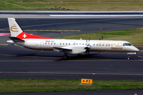 HB-IYD - Saab 2000 - Etihad Regional - DUS - 08-07-2017