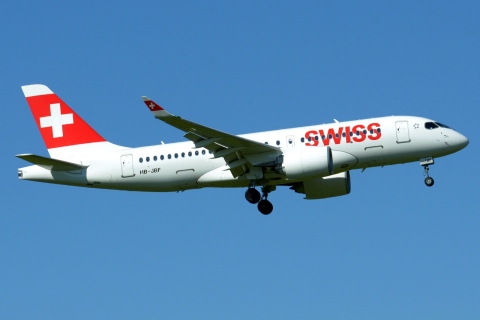 HB-JBF - A220-100 - Swiss - ZRH - 10-06-2017