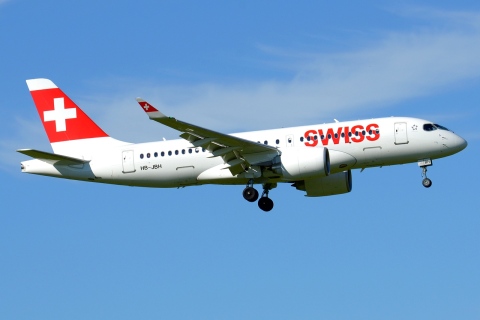 HB-JBH - A220-100 - Swiss - ZRH - 10-06-2017