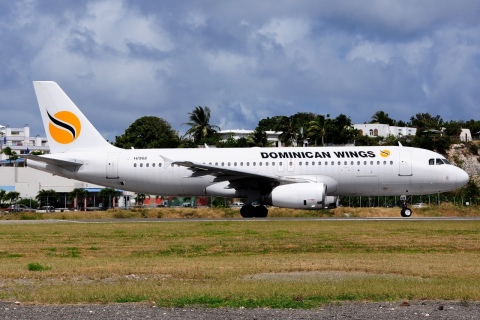 HI968 - A320-233 - Dominican Wings - SXM - 06-02-2017