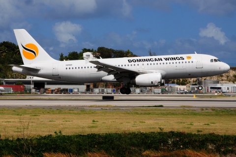 HI968 - A320-233 - Dominican Wings - SXM - 07-02-2017