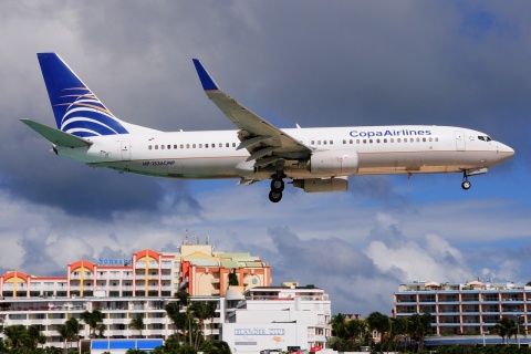 HP-1536CMP - 737-8V3(WL) - COPA Airlines - SXM - 31-01-2017