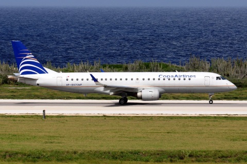 HP-1557CMP - ERJ-190AR (ERJ-190-100 IGW) - COPA Airlines - CUR - 03-12-2017