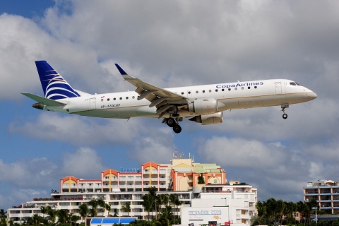 HP-1559CMP - ERJ-190AR (ERJ-190-100 IGW) - COPA Airlines - SXM - 04-02-2017