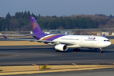 HS-TEN - A330-343 - Thai Airways International - NRT - 05-03-2017
