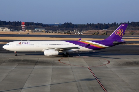 HS-TEN - A330-343 - Thai Airways International - NRT - 05-03-2017b