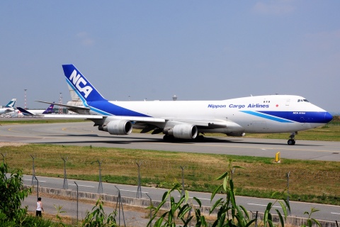 JA08KZ - 747-4KZF - Nippon Cargo Airlines - MXP - 11-06-2017