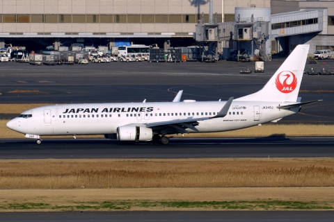 JA348J - 737-846(WL) - Japan Airlines - HND - 28-02-2017
