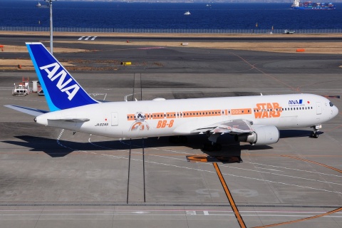 JA604A - 767-381(ER) - ANA All Nippon Airways - HND - 28-02-2017c