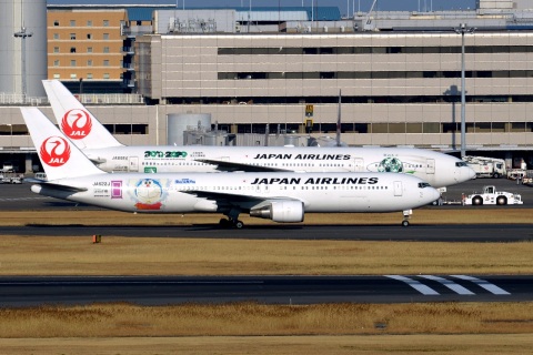 JA622J - 767-346(ER) - Japan Airlines - HND - 28-02-2017