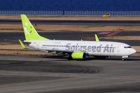 JA803X - 737-86N(W) - Solaseed Air - HND - 28-02-2017