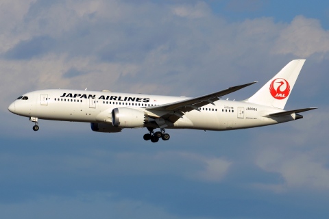 JA839J - 787-8 Dreamliner - Japan Airlines - NRT - 03-03-2017