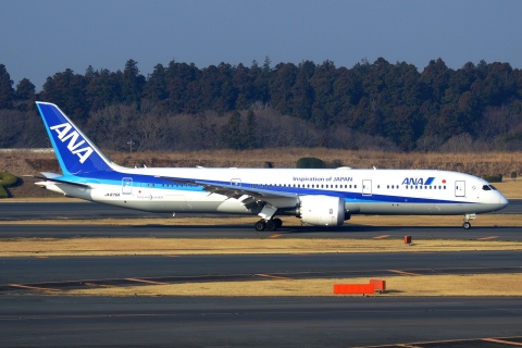 JA876A - 787-9 Dreamliner - ANA All Nippon Airways - NRT - 05-03-2017