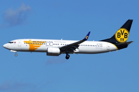 JU-1015 - 737-8SH(WL) - MIAT _ Mongolian Airlines - NRT - 03-03-2017