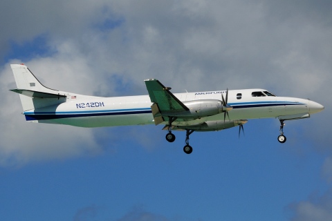 N242DH - Merlin II - Ameriflight - SXM - 01-02-2017