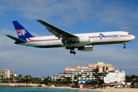N319CM - 767-338(ER) - Amerijet International - SXM - 31-01-2017