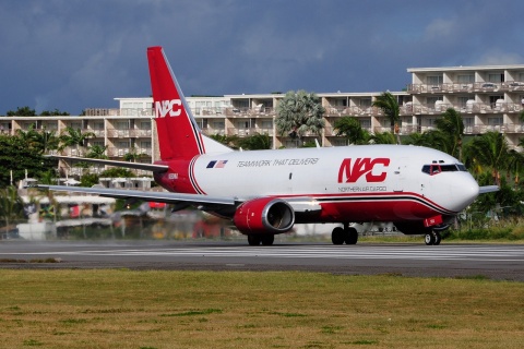 N360WA - 737-301 - Northern Air Cargo - SXM - 31-01-2017b