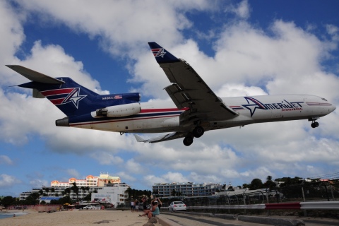 N495AJ - 727-233 - Amerijet International - SXM - 06-02-2017