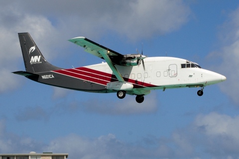 N601CA - Shorts 360- - Air Cargo Carriers - SXM - 06-02-2017